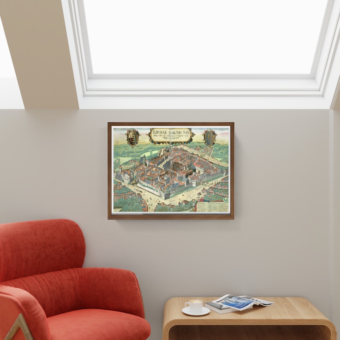 Mappa di Lipsia, 1572 - Joris Hoefnagel