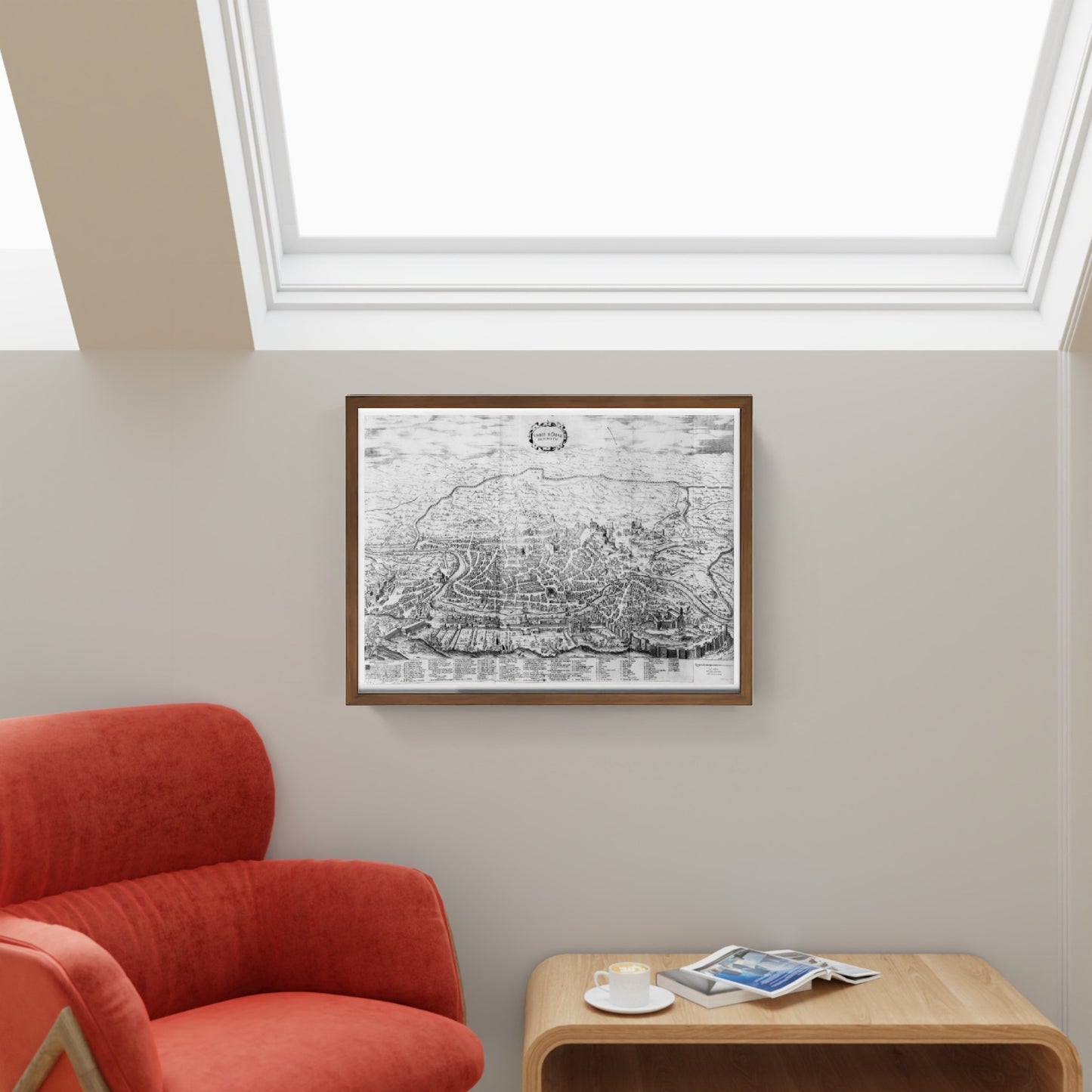 Mappa di Roma, 1562 - Antonio Lafreri