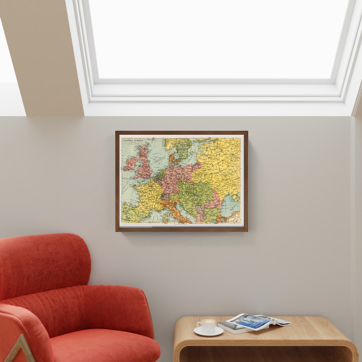 Mitteleuropa - 1914 - John Bartholomew and Son