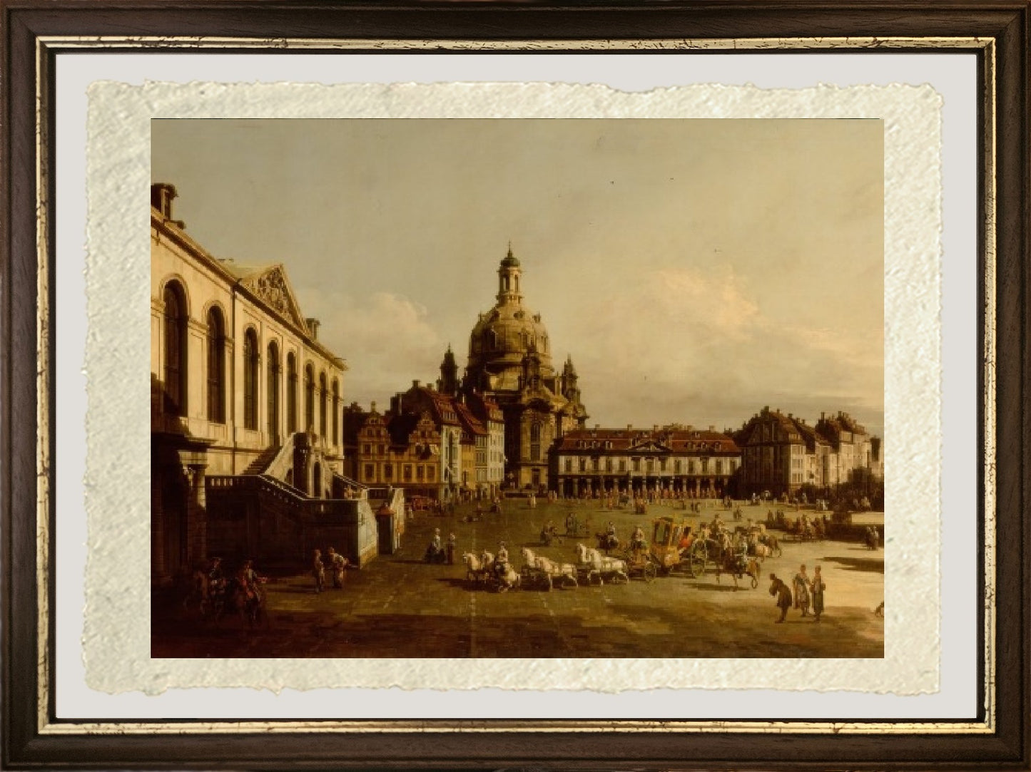 View of Rome with St. Peter's and Castel Sant' Angelo in the Distance, 1685 - Gaspare Vanvitelli - Gaspar van Wittel