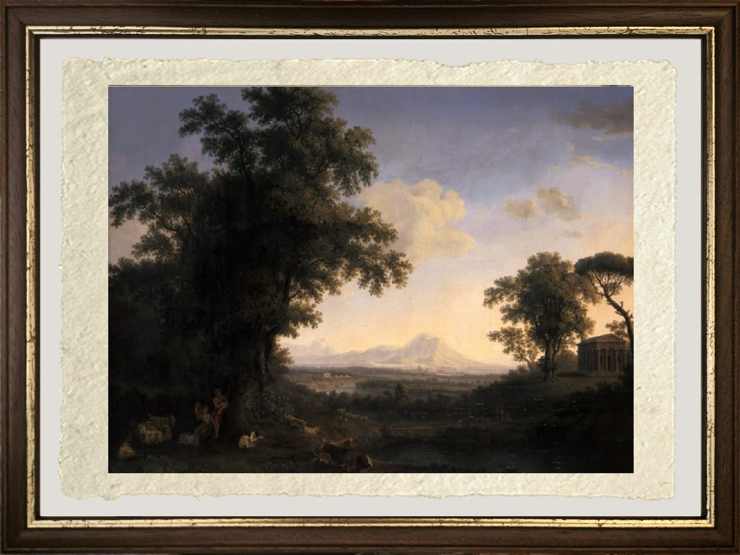 Paesaggio arcadico, 1829 - Jakob-Philipp Hackert