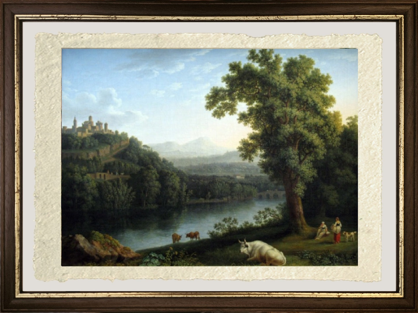 Paesaggio fluviale - Jakob-Philipp Hackert