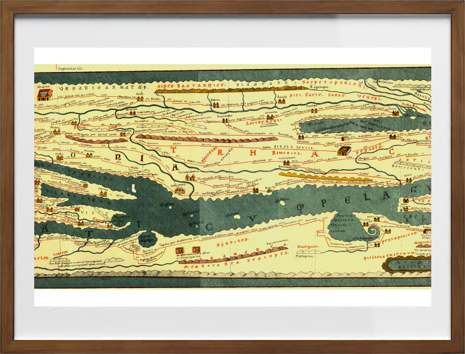 Pars IX: Athen (Segmento VIII), Tabula Peutingeriana