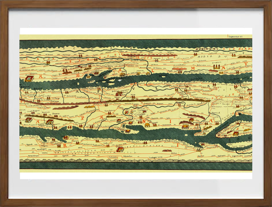 Pars VII: Belgrado (Segmento VI), Tabula Peutingeriana