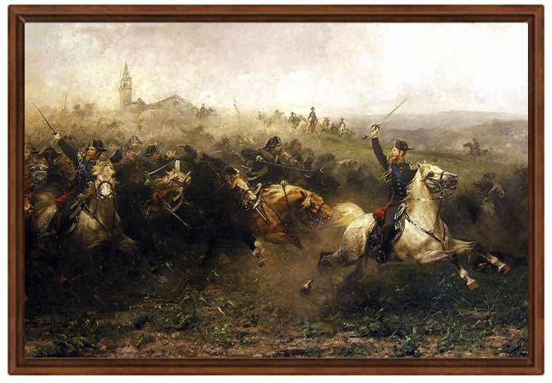 Carica dei Carabinieri a Pastrengo. 30 Aprile 1848 di De Albertis