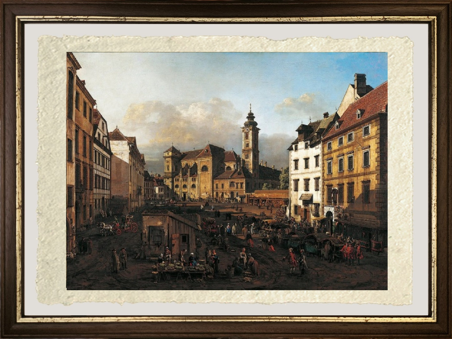 Freyung Square from Southeast - Bernardo Bellotto