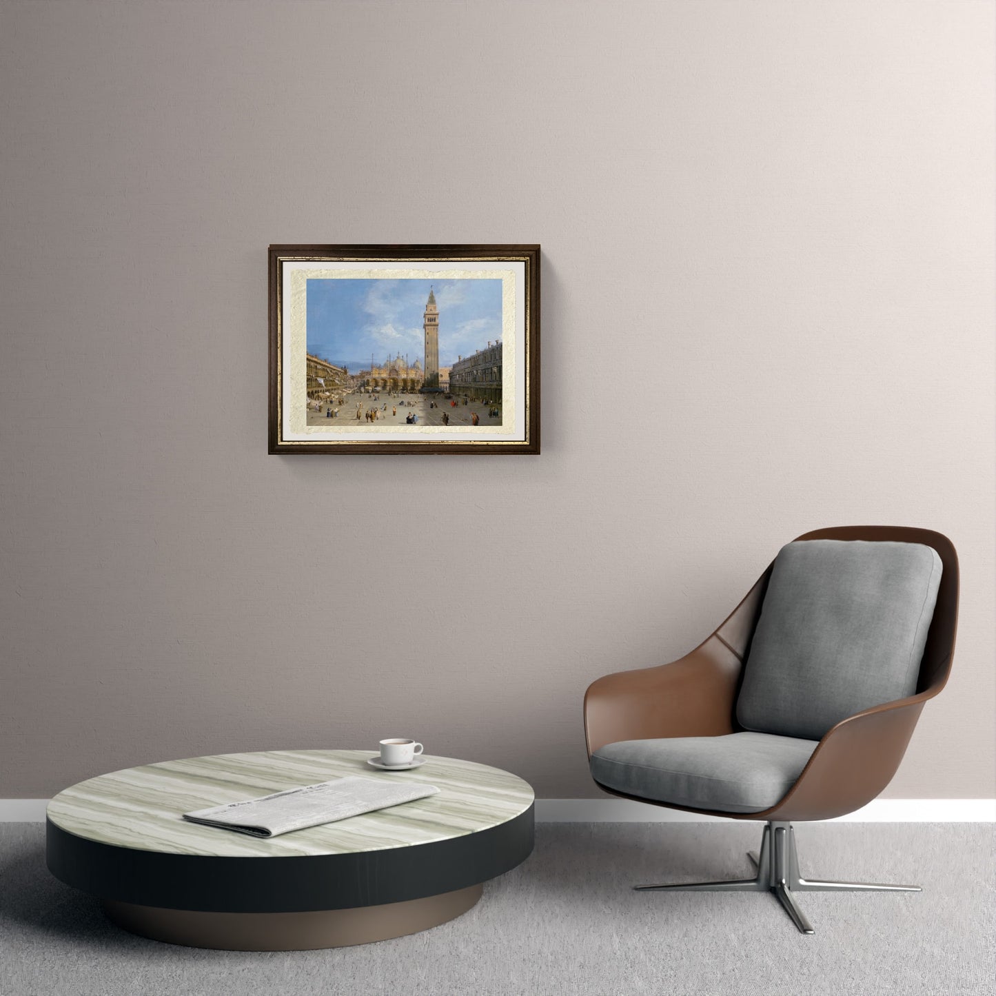 St Mark's Square - Giovanni Antonio Canal known as Canaletto