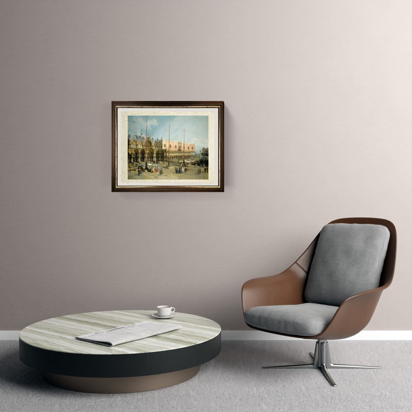 View of Rome with St. Peter's and Castel Sant' Angelo in the Distance, 1685 - Gaspare Vanvitelli - Gaspar van Wittel