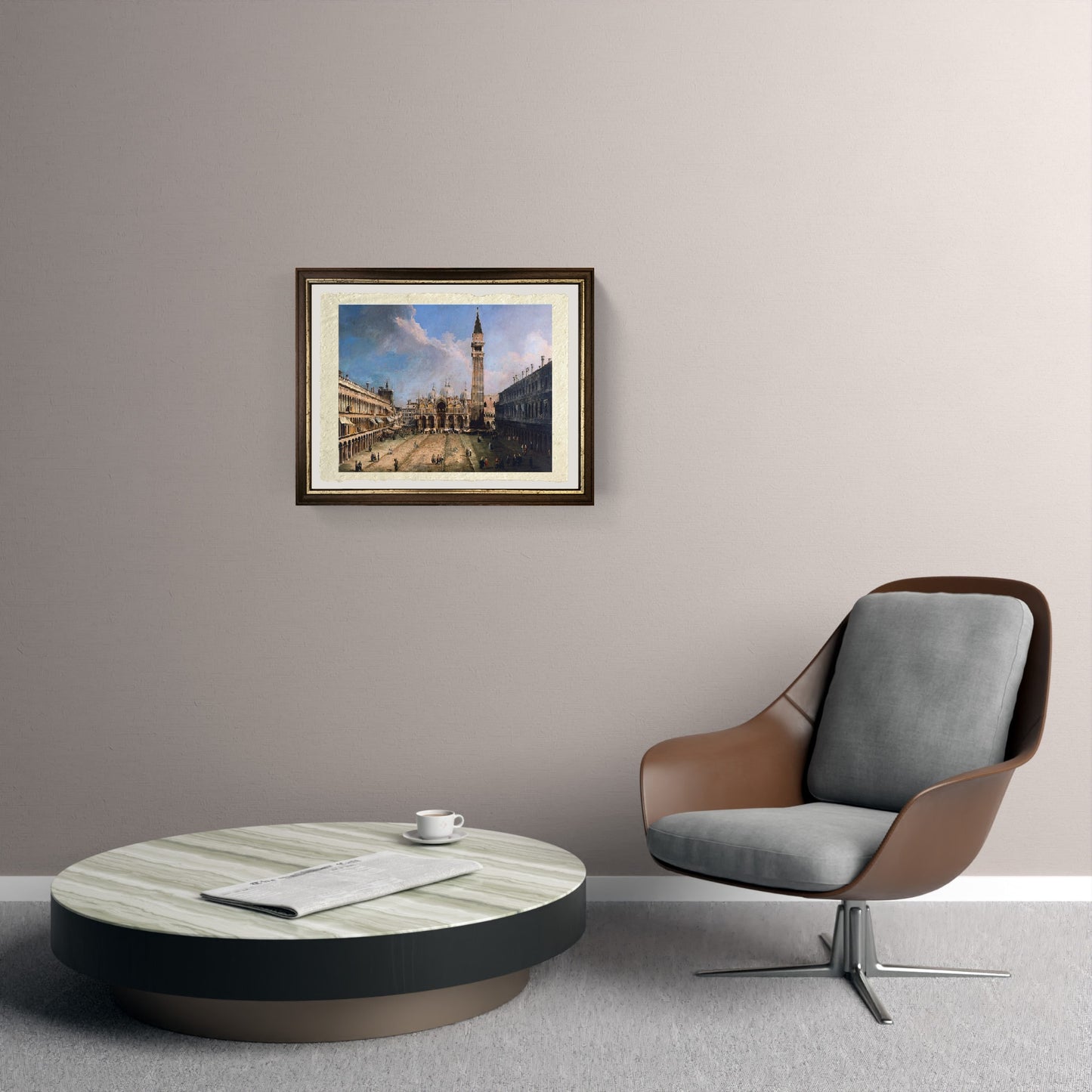 View of Rome with St. Peter's and Castel Sant' Angelo in the Distance, 1685 - Gaspare Vanvitelli - Gaspar van Wittel