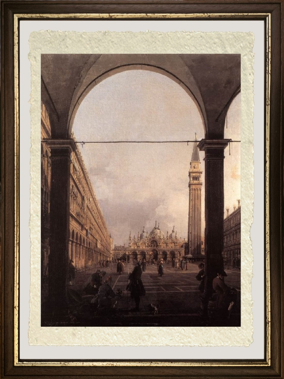 Piazza San Marco vista da nord-ovest - Giovanni Antonio Canal detto Canaletto