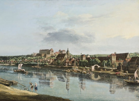 Pirna sull'Elba, 1756 - Bernardo Bellotto