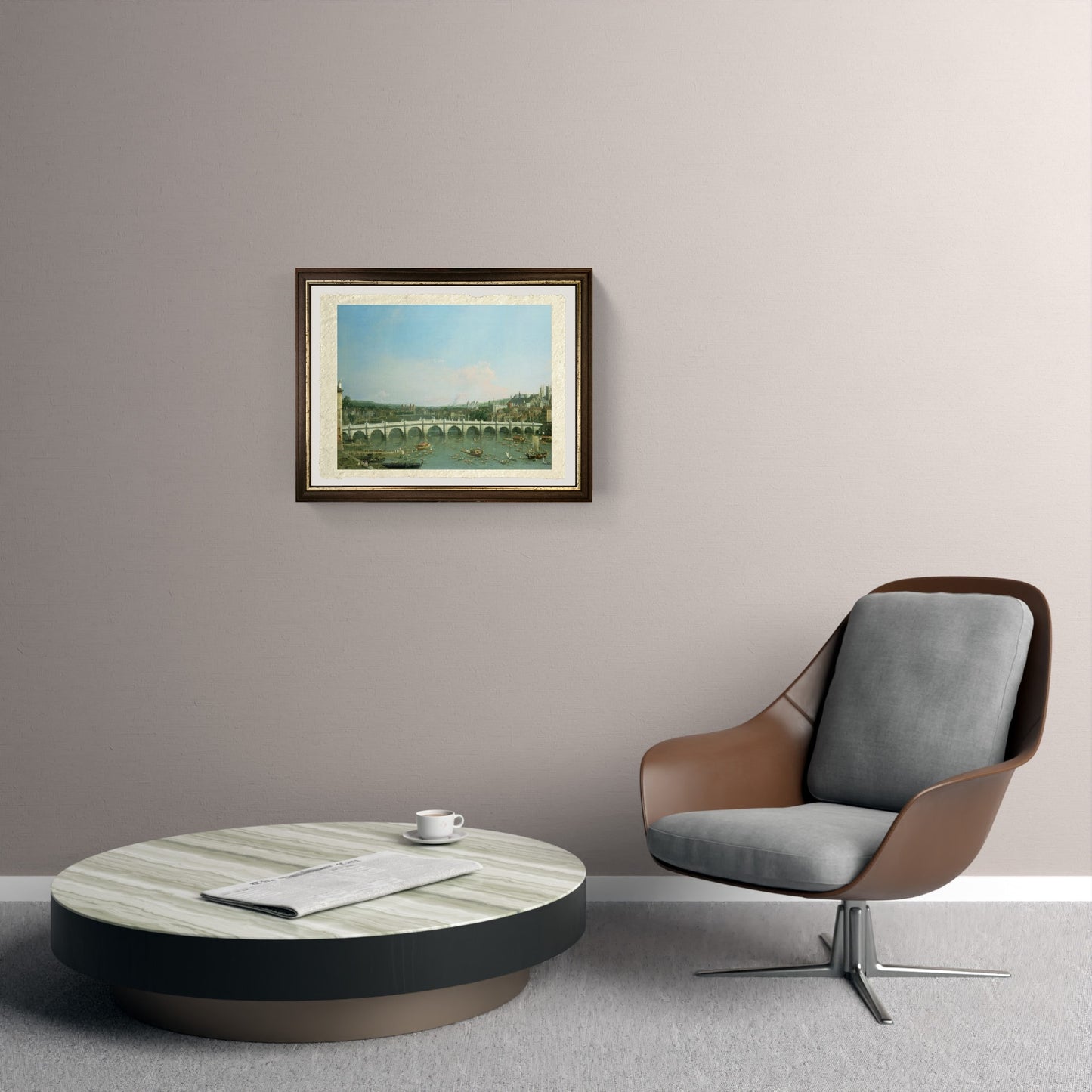 Westminster bridge from the north - Giovanni Antonio Canal known as Canaletto