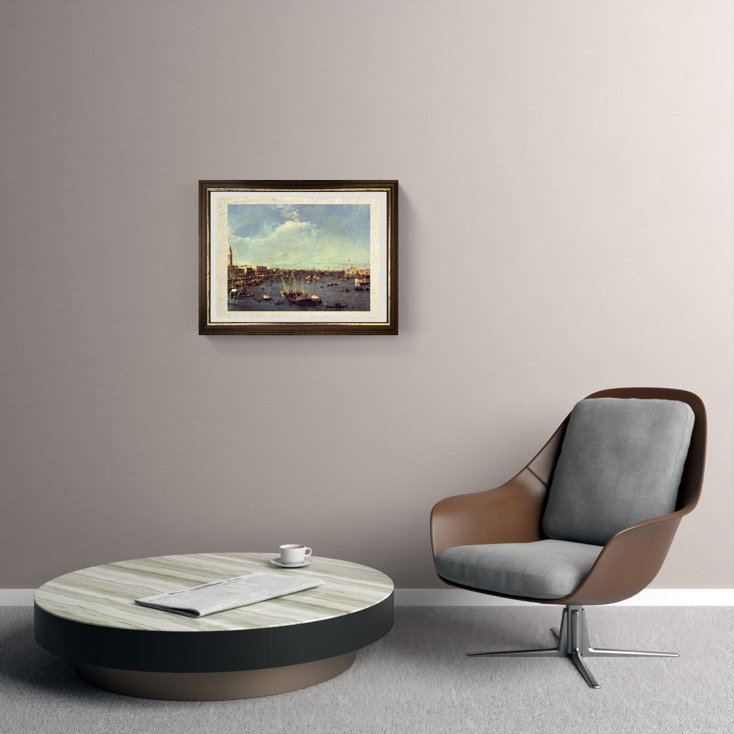 Port of San Marco - Giovanni Antonio Canal known as Canaletto