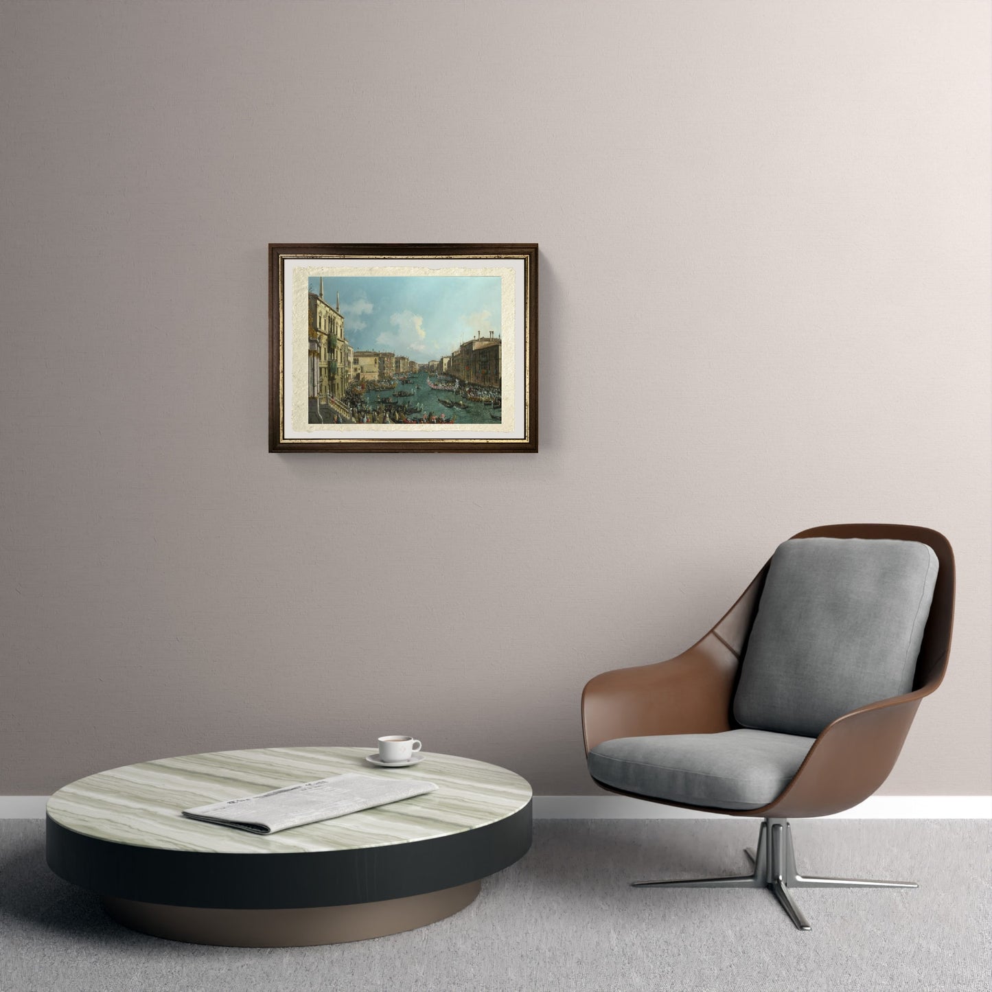 Regata sul Canal Grande - Giovanni Antonio Canal detto Canaletto