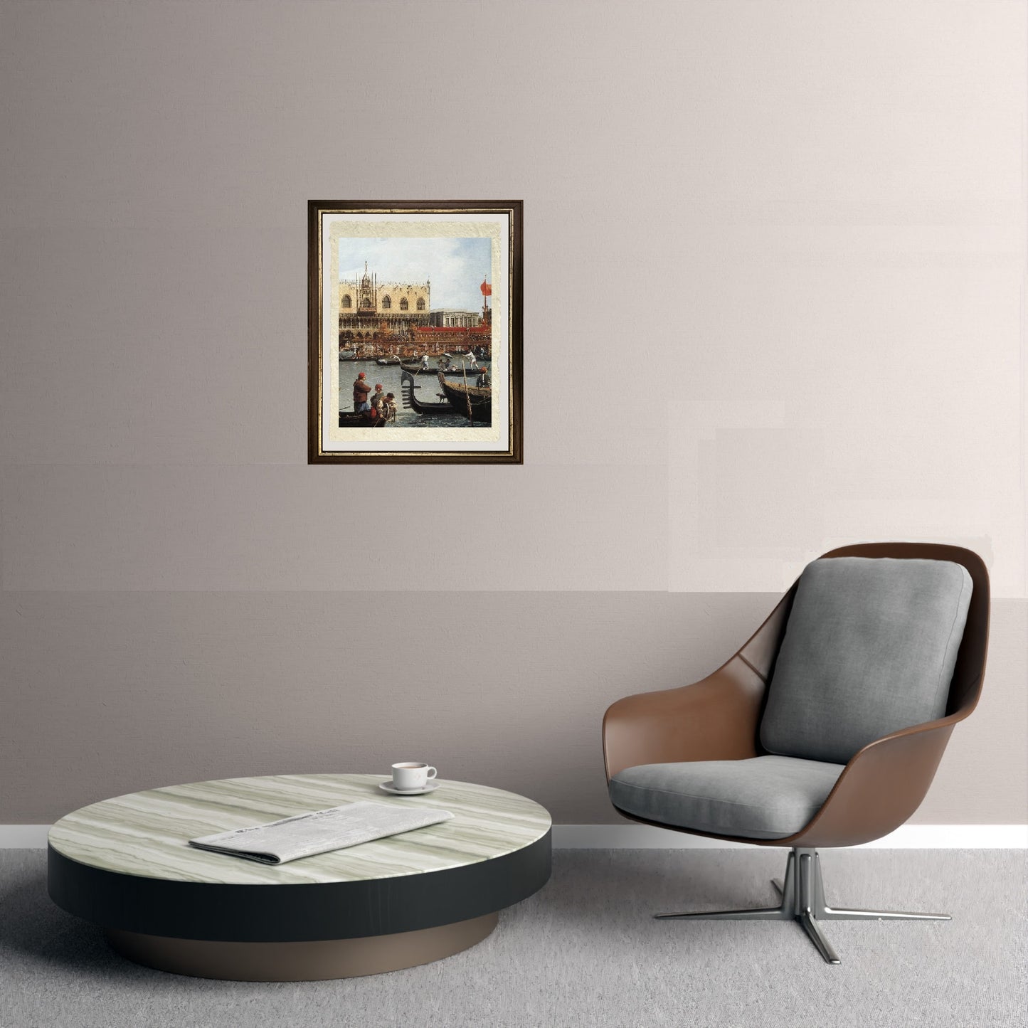 View of Rome with St. Peter's and Castel Sant' Angelo in the Distance, 1685 - Gaspare Vanvitelli - Gaspar van Wittel