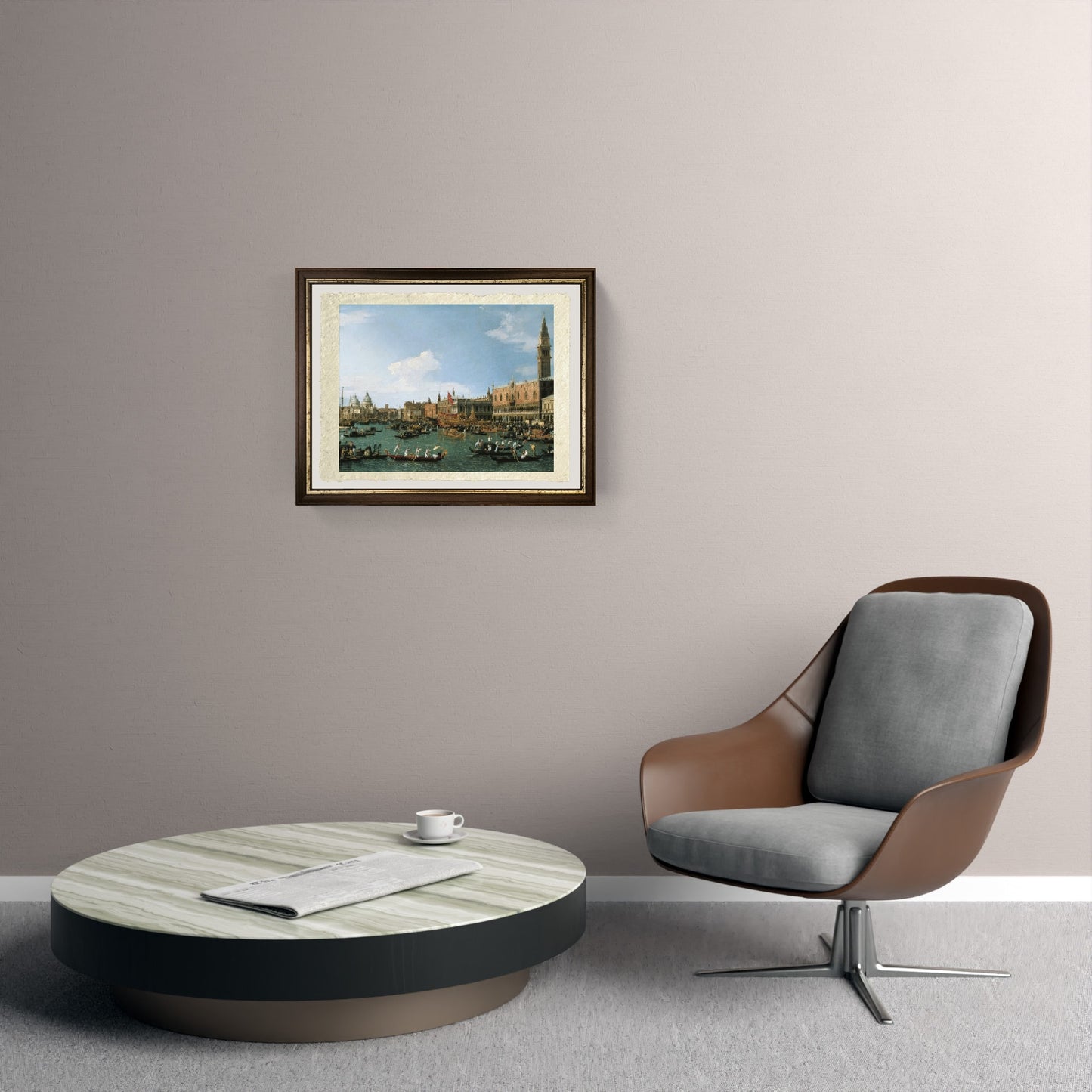 View of Rome with St. Peter's and Castel Sant' Angelo in the Distance, 1685 - Gaspare Vanvitelli - Gaspar van Wittel