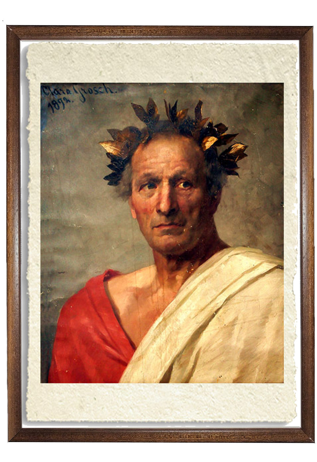 Portrait of Caesar by Clara Wagner-Grosch