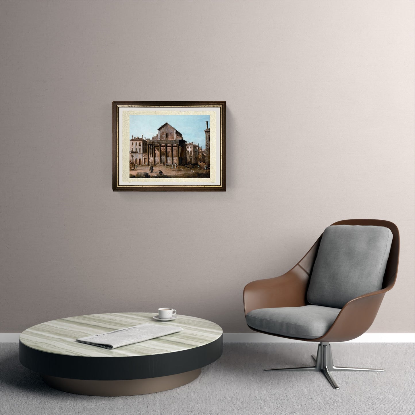 Roma - Il Tempio di Antonino e Faustina nel Foro - Bernardo Bellotto