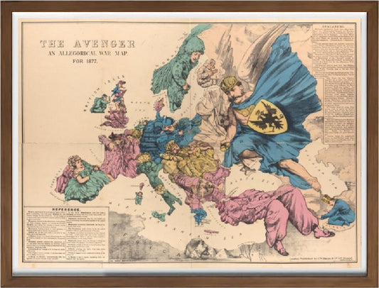 The Avenger: una mappa di guerra allegorica per il 1877
