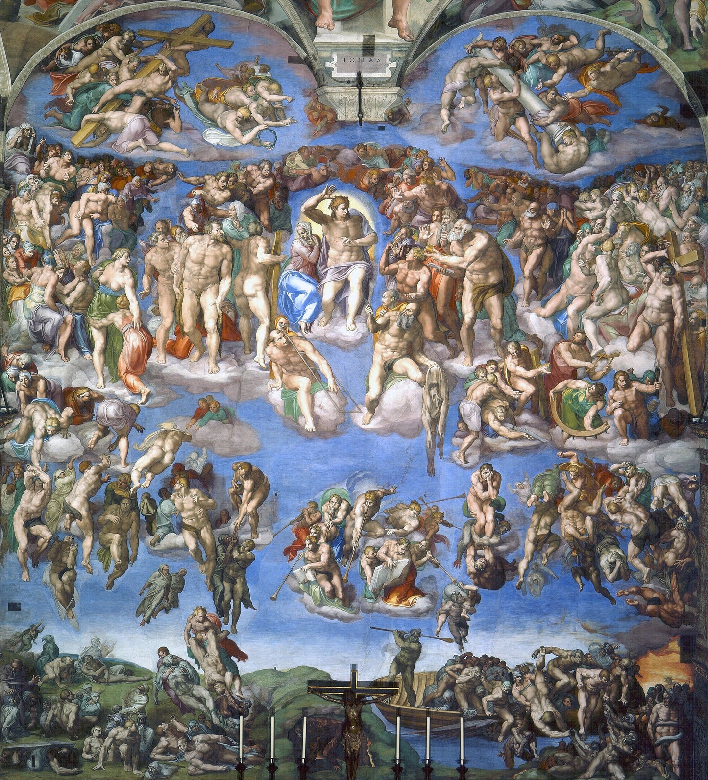 Il Giudizio Universale - Michelangelo Buonarroti su carta Amalfi