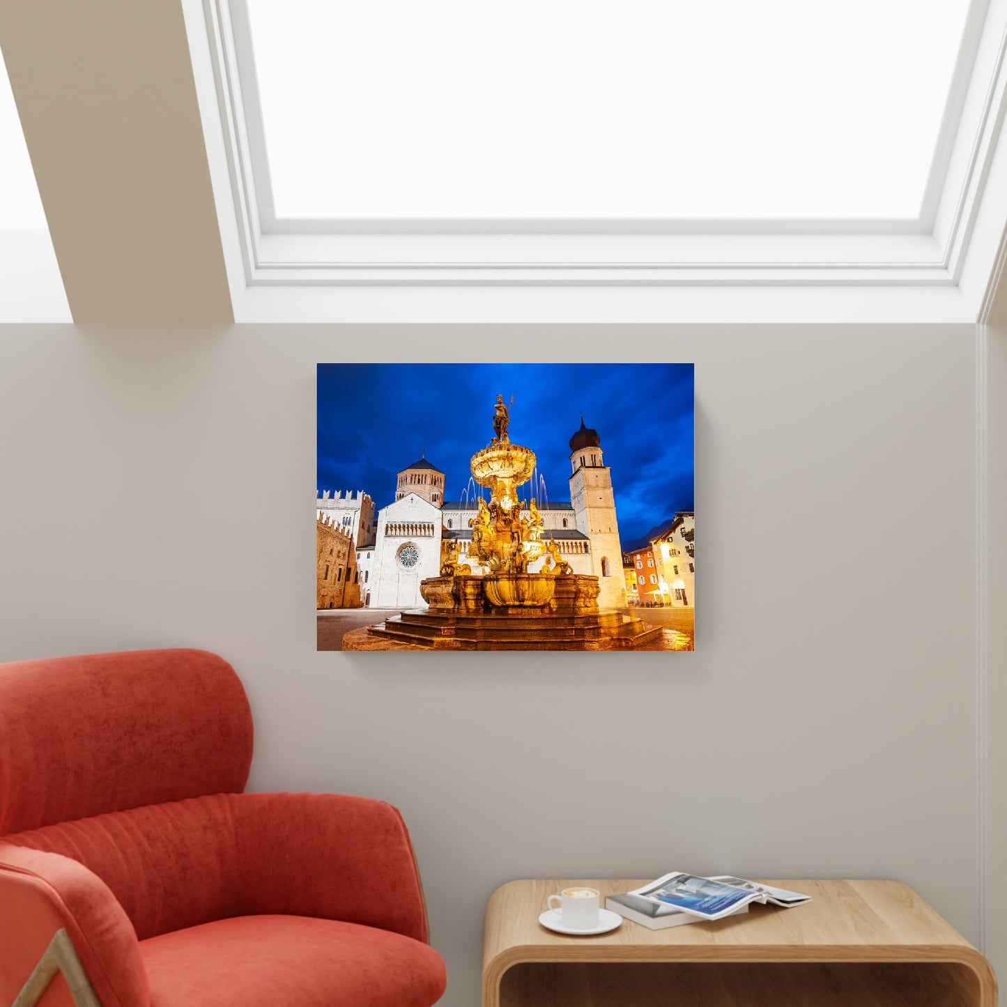 Duomo di Trento di notte