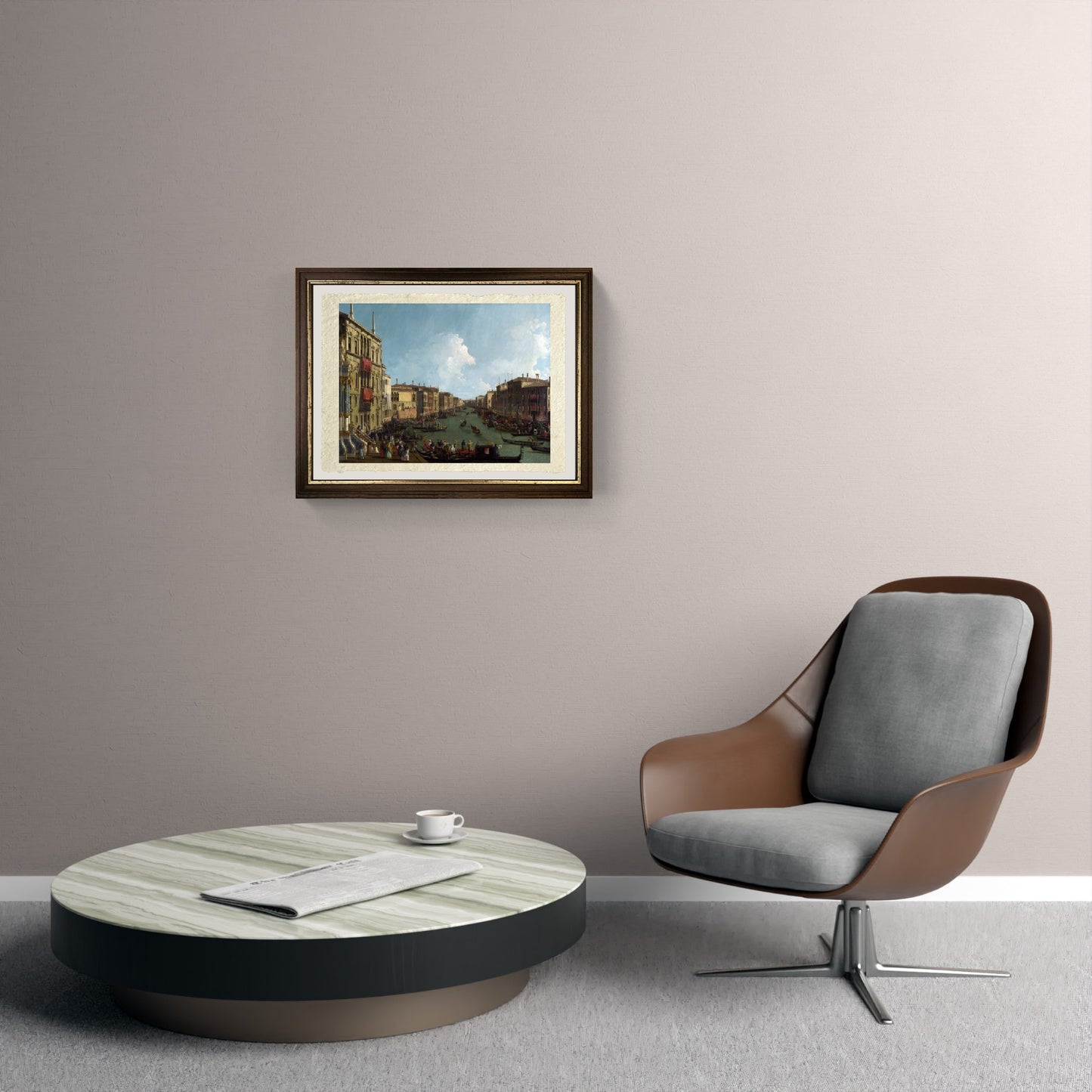 Una regata sul Canal Grande, 1735 - Giovanni Antonio Canal detto Canaletto