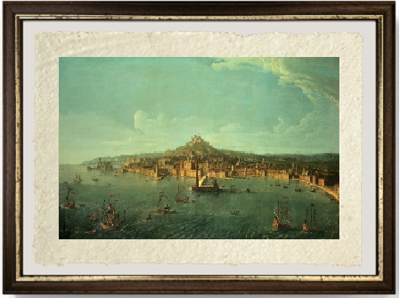 Veduta di Napoli, XVII secolo - Gaspar van Wittel - Gaspare Vanvitelli