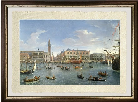 Veduta di Venezia dall'Isola di San Giorgio, 1697 - Gaspare Vanvitelli - Gaspar van Wittel