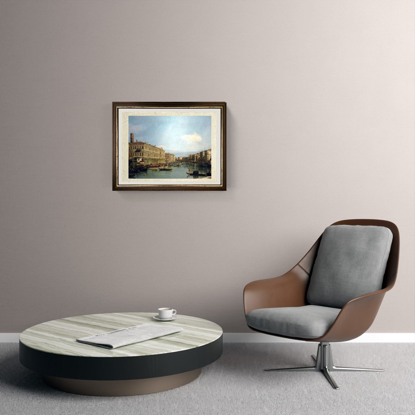 View of the Grand Canal - Giovanni Antonio Canal known as Canaletto