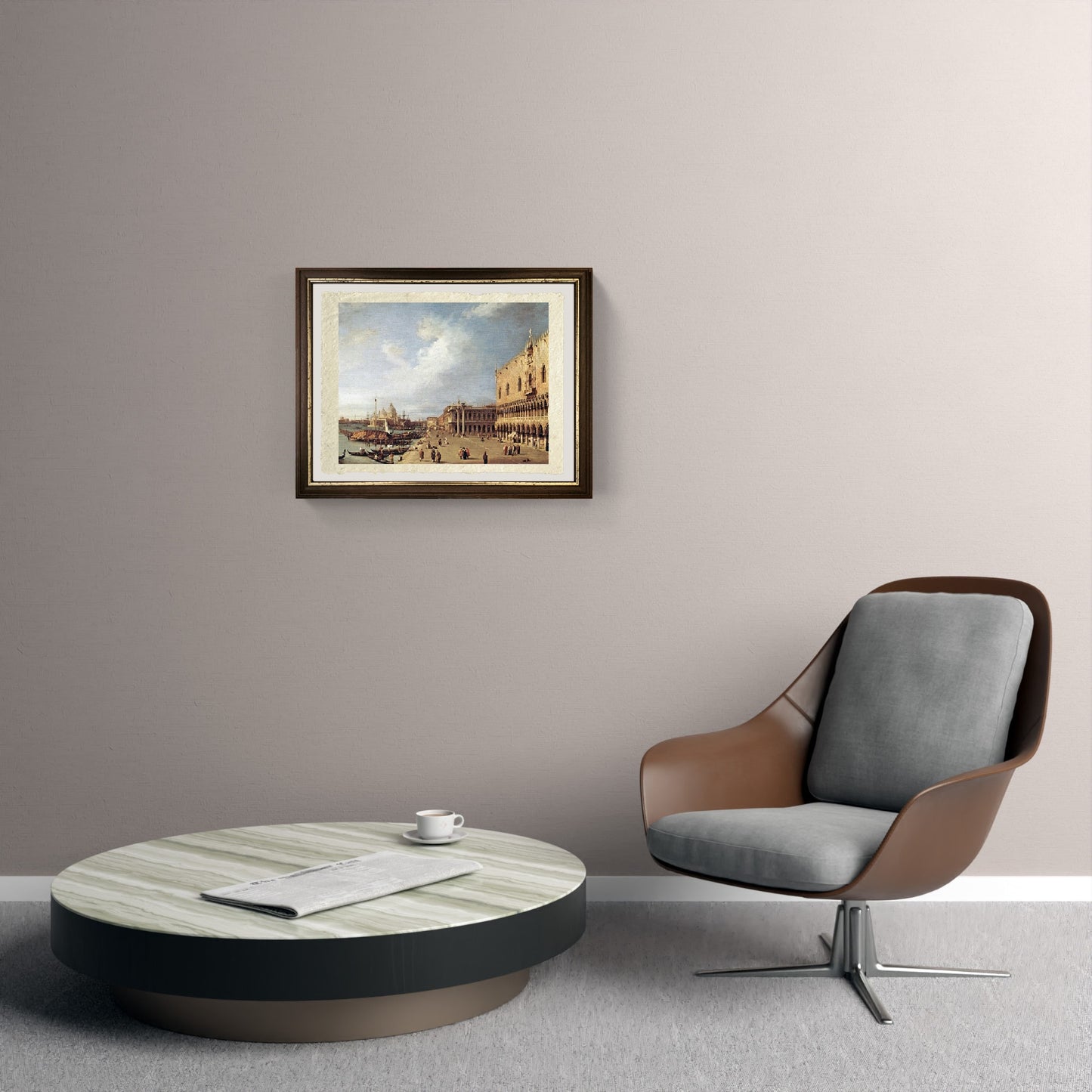 Veduta del Palazzo Ducale - Giovanni Antonio Canal detto Canaletto