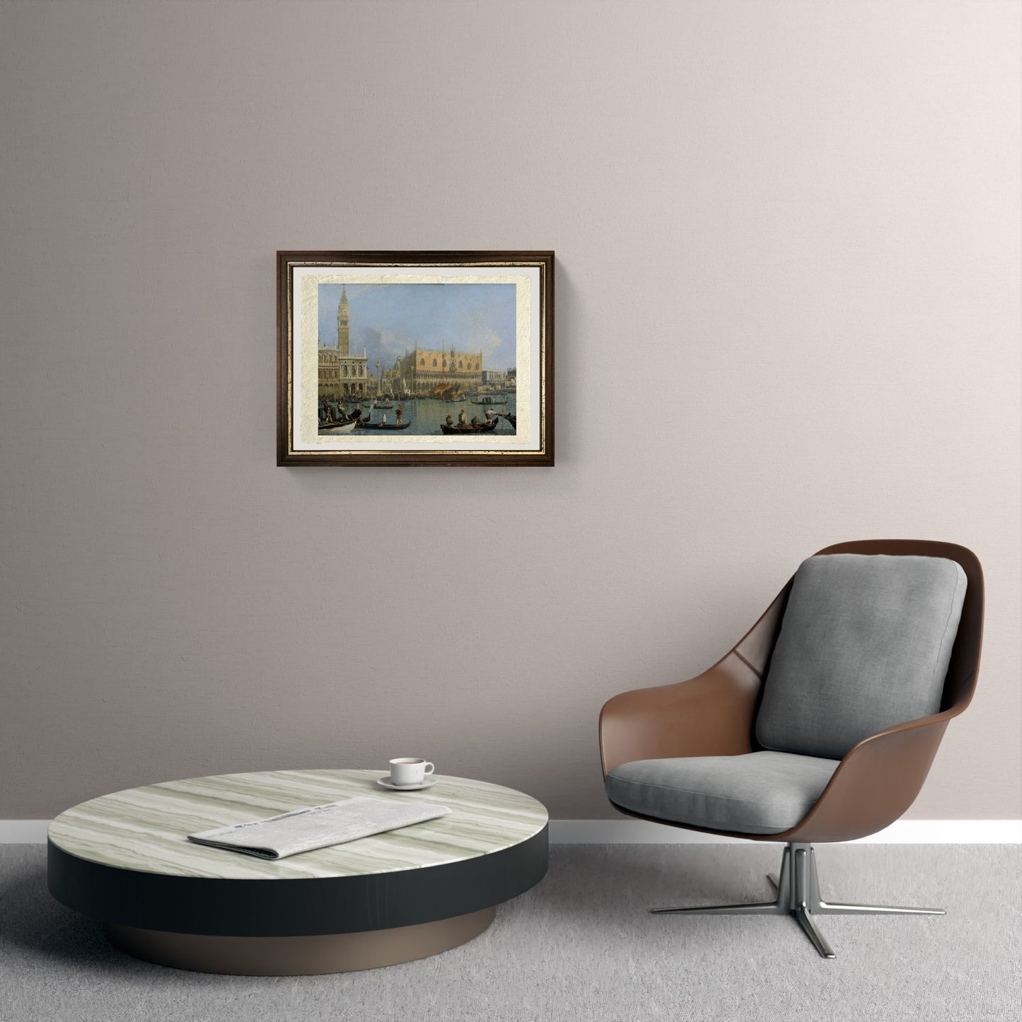 Veduta del Palazzo Ducale a Venezia - Giovanni Antonio Canal detto Canaletto