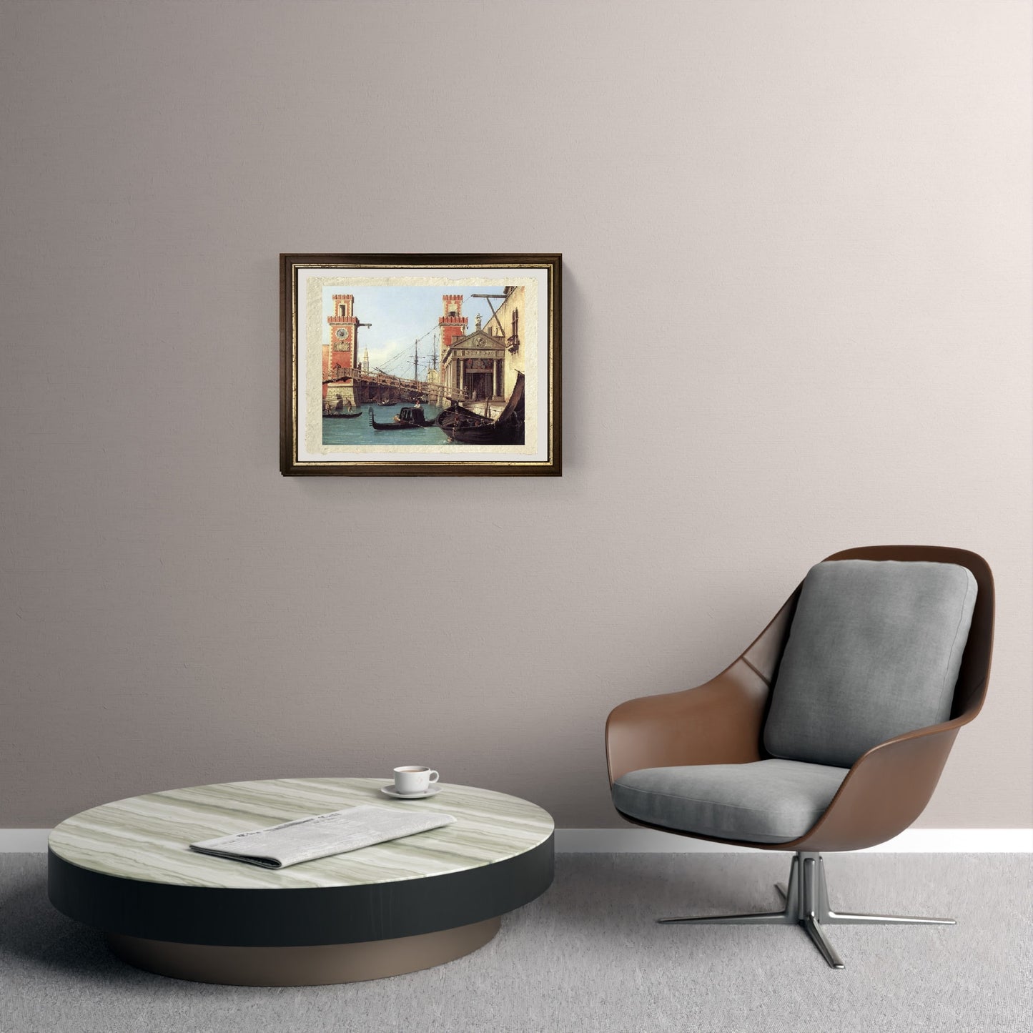 Veduta dell'Ingresso all'Arsenale - Giovanni Antonio Canal detto Canaletto