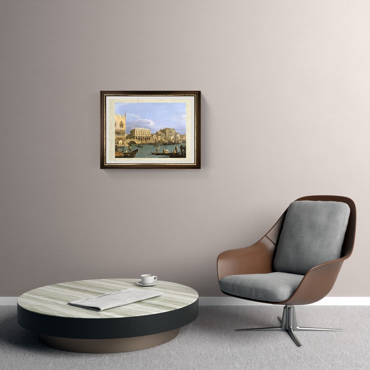 Veduta della Riva degli Schiavoni - Giovanni Antonio Canal detto Canaletto