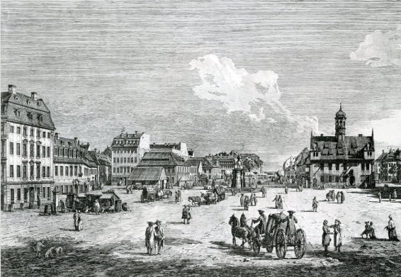 View of Dresda - Bernardo Bellotto