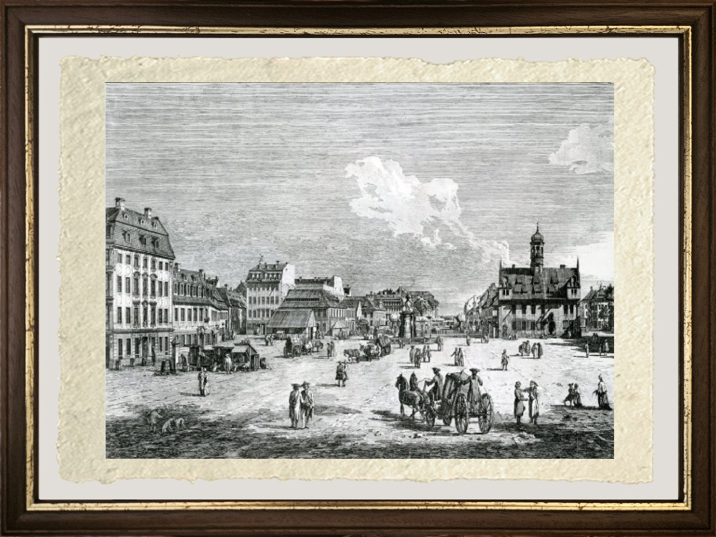View of Dresda - Bernardo Bellotto
