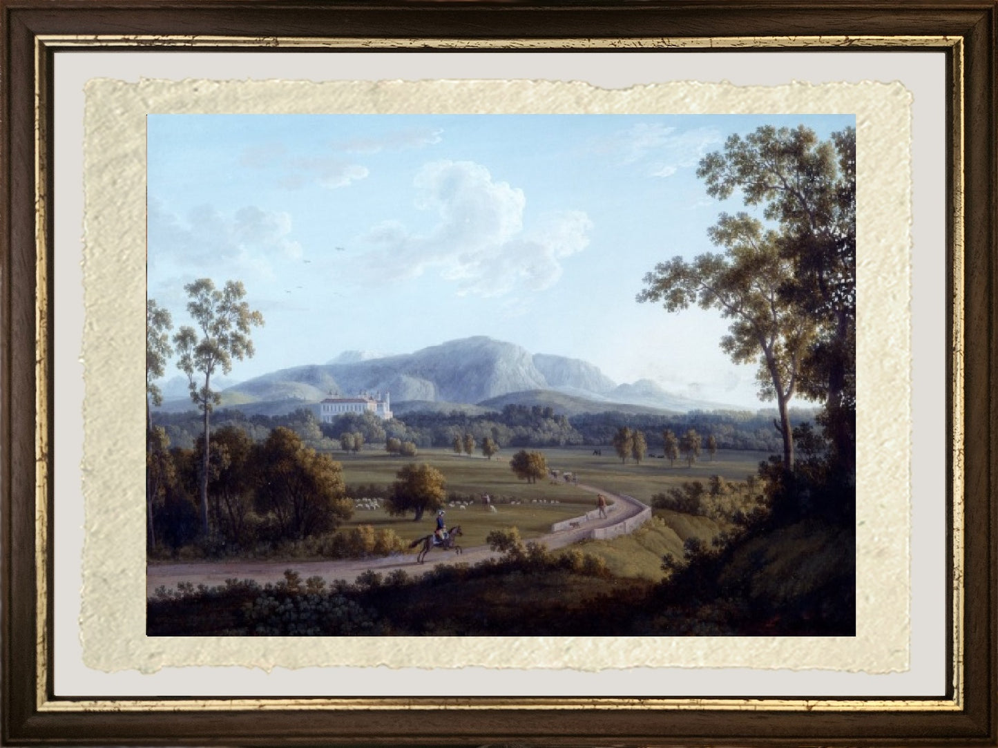 Veduta di Persano - Jakob-Philipp Hackert