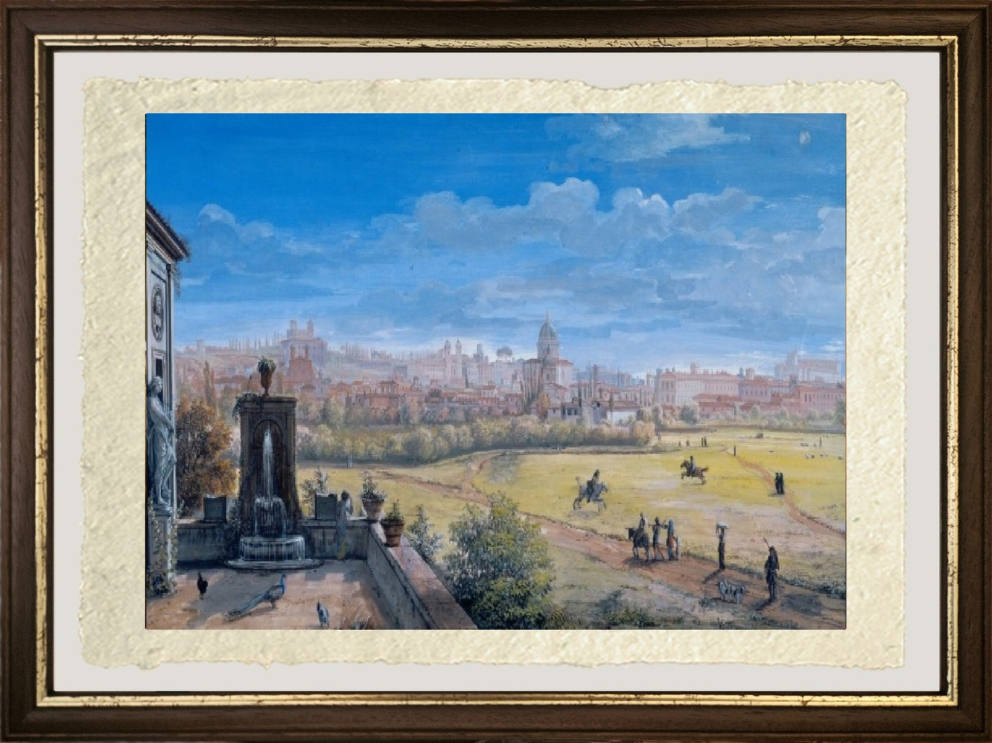 Veduta di Roma - Gaspare Vanvitelli - Gaspar van Wittel