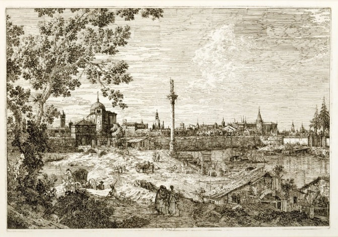 Veduta immaginaria di Padova - Giovanni Antonio Canal detto Canaletto