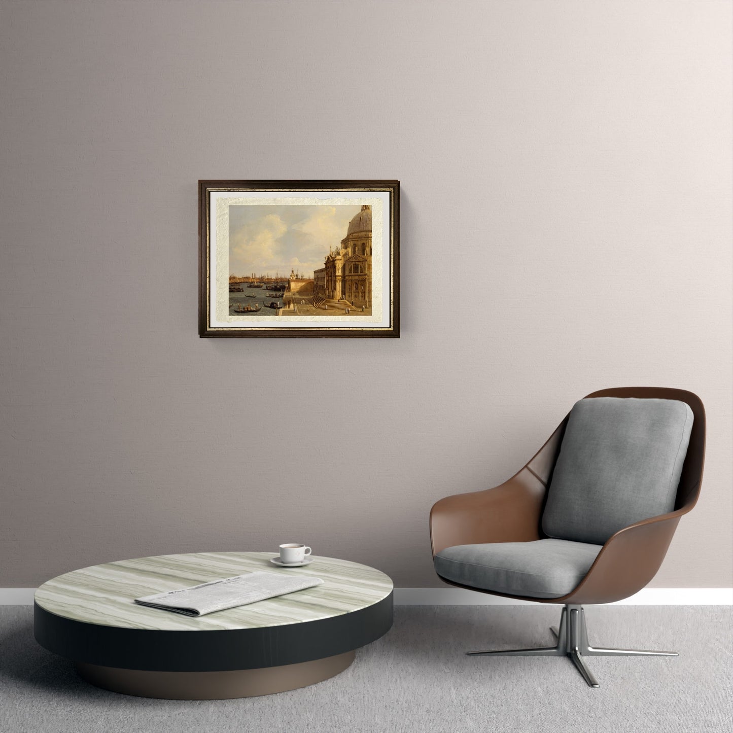 View of Rome with St. Peter's and Castel Sant' Angelo in the Distance, 1685 - Gaspare Vanvitelli - Gaspar van Wittel