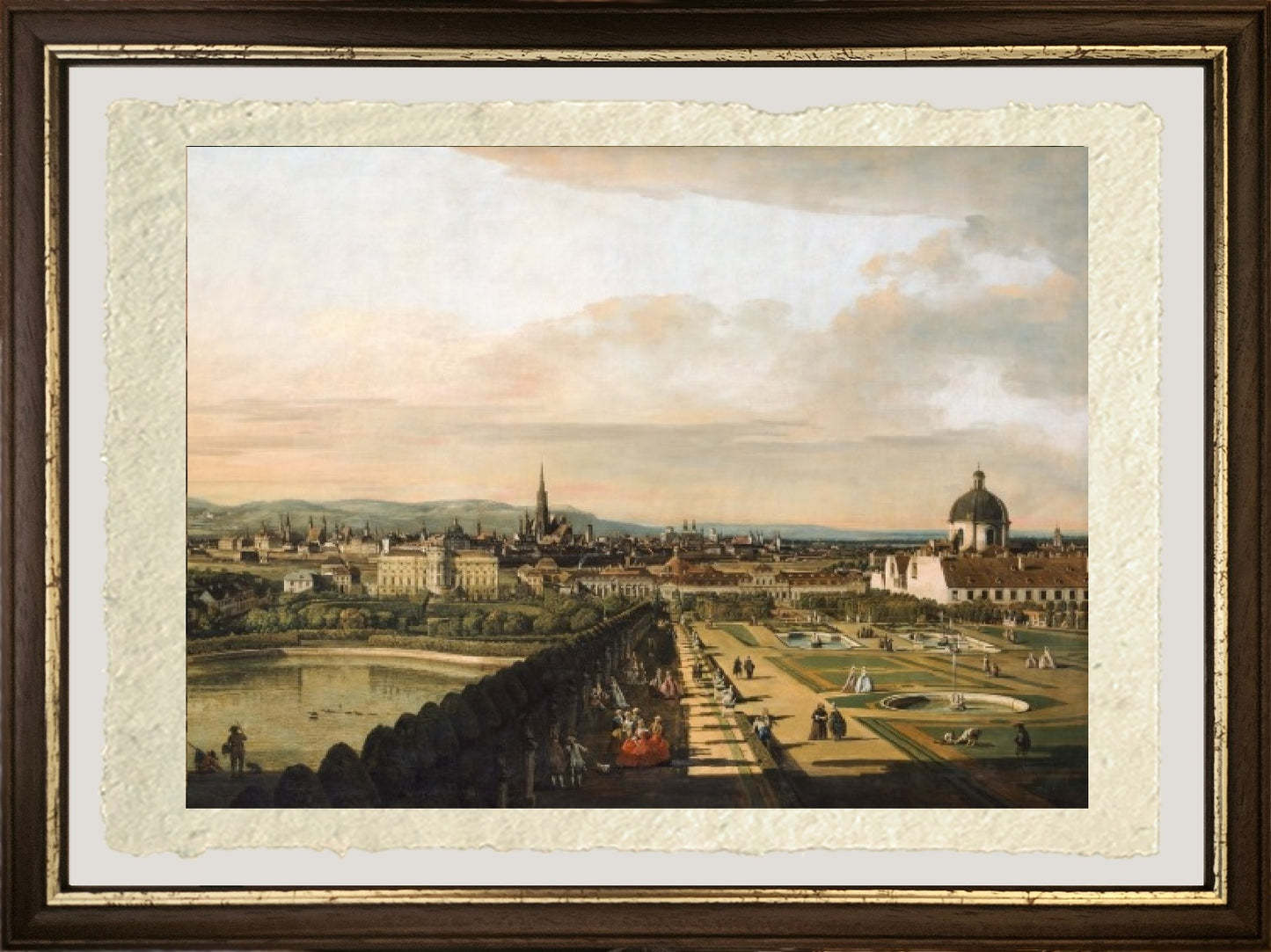 Vienna vista dal Palazzo del Belvedere - Bernardo Bellotto