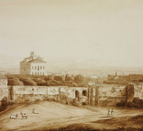 Villa Costaguti a Roma - Jakob-Philipp Hackert