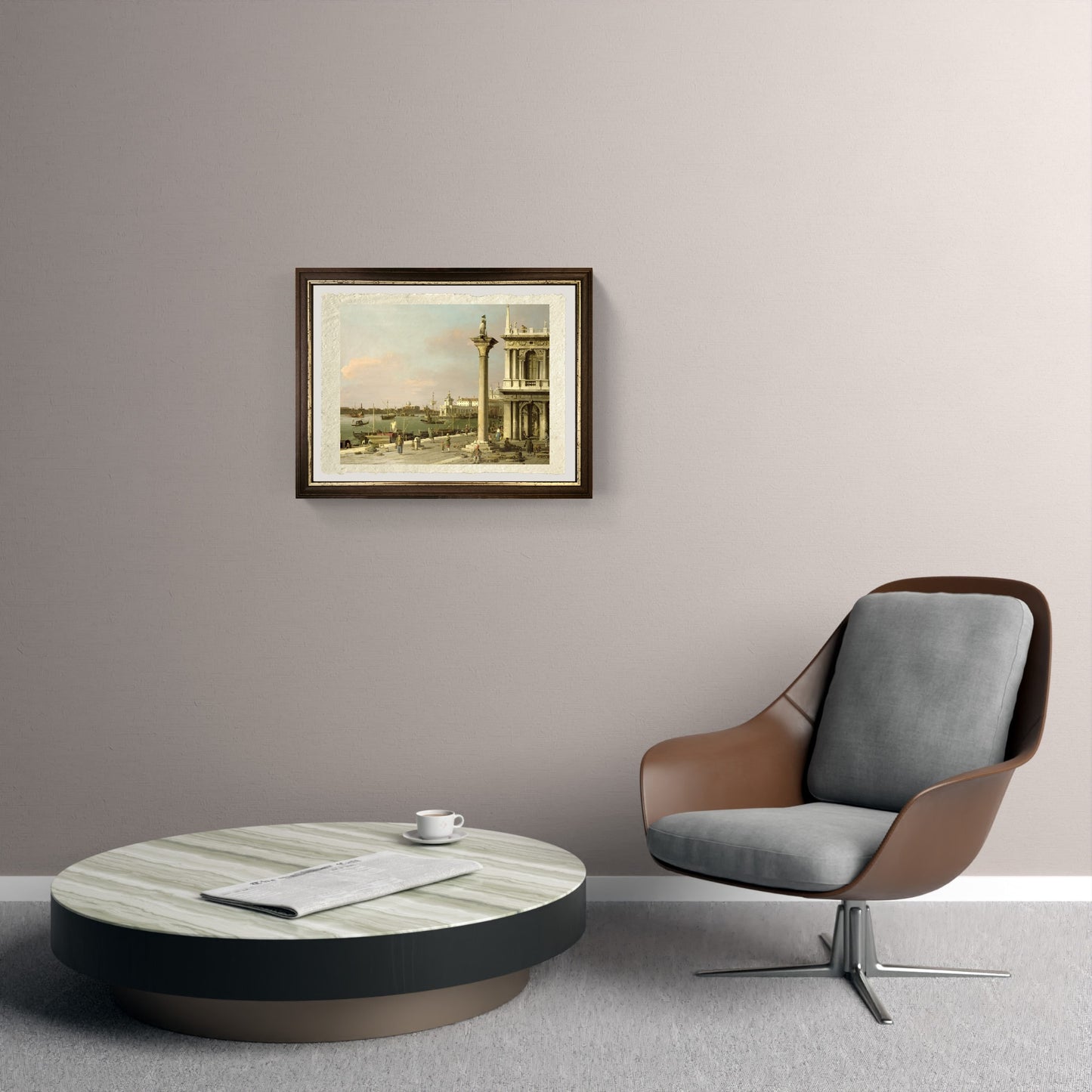 View of Rome with St. Peter's and Castel Sant' Angelo in the Distance, 1685 - Gaspare Vanvitelli - Gaspar van Wittel