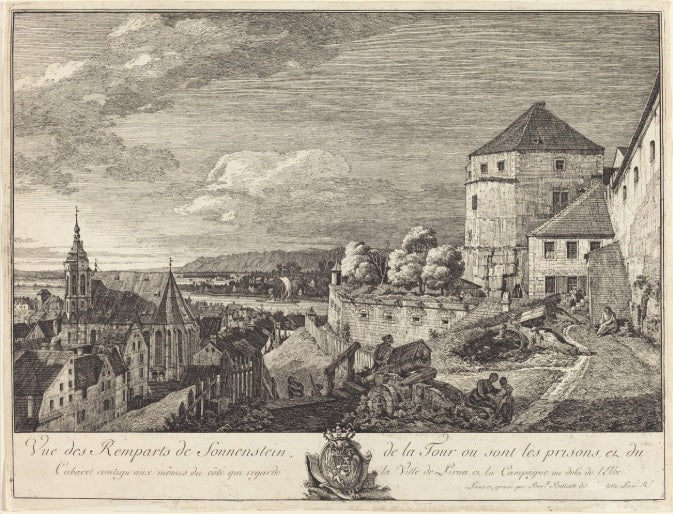 View of Rome with St. Peter's and Castel Sant' Angelo in the Distance, 1685 - Gaspare Vanvitelli - Gaspar van Wittel