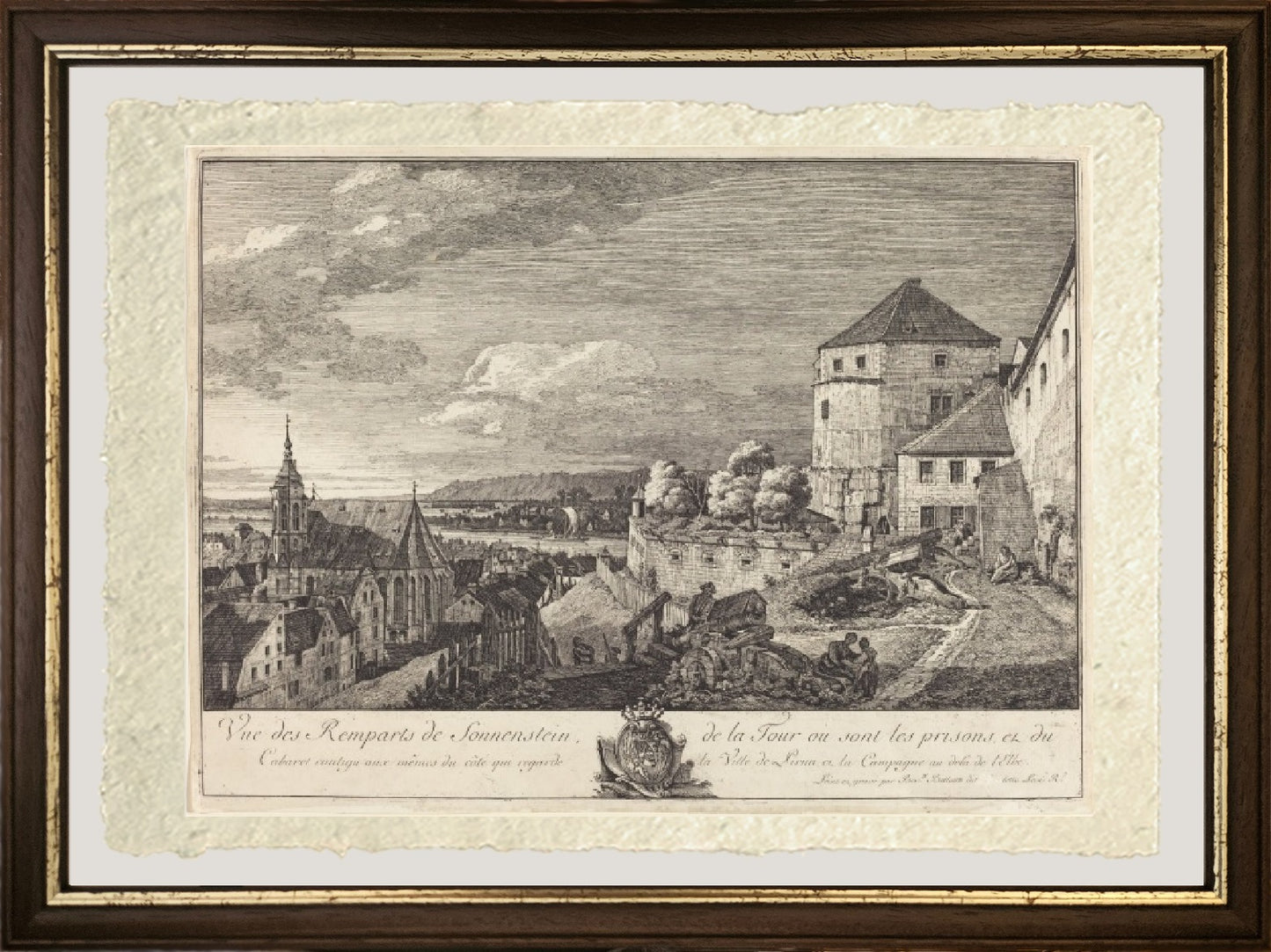 View of Rome with St. Peter's and Castel Sant' Angelo in the Distance, 1685 - Gaspare Vanvitelli - Gaspar van Wittel