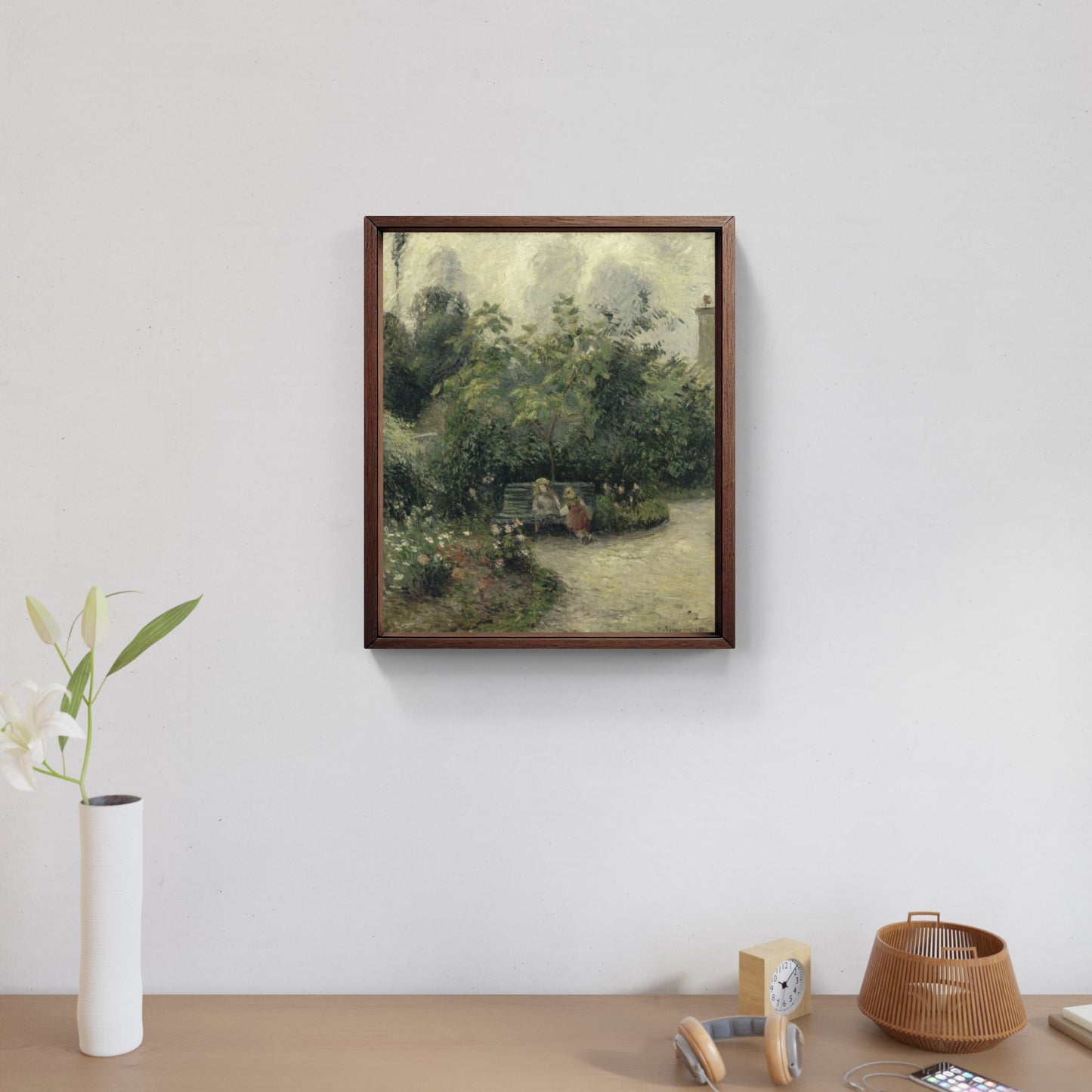 Angolo di giardino di Camille Pissarro
