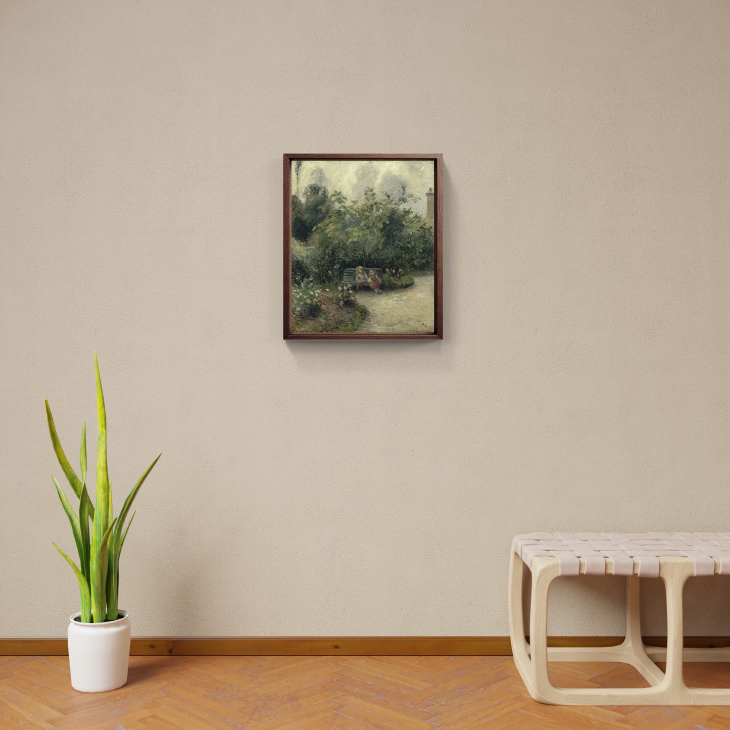 Angolo di giardino di Camille Pissarro