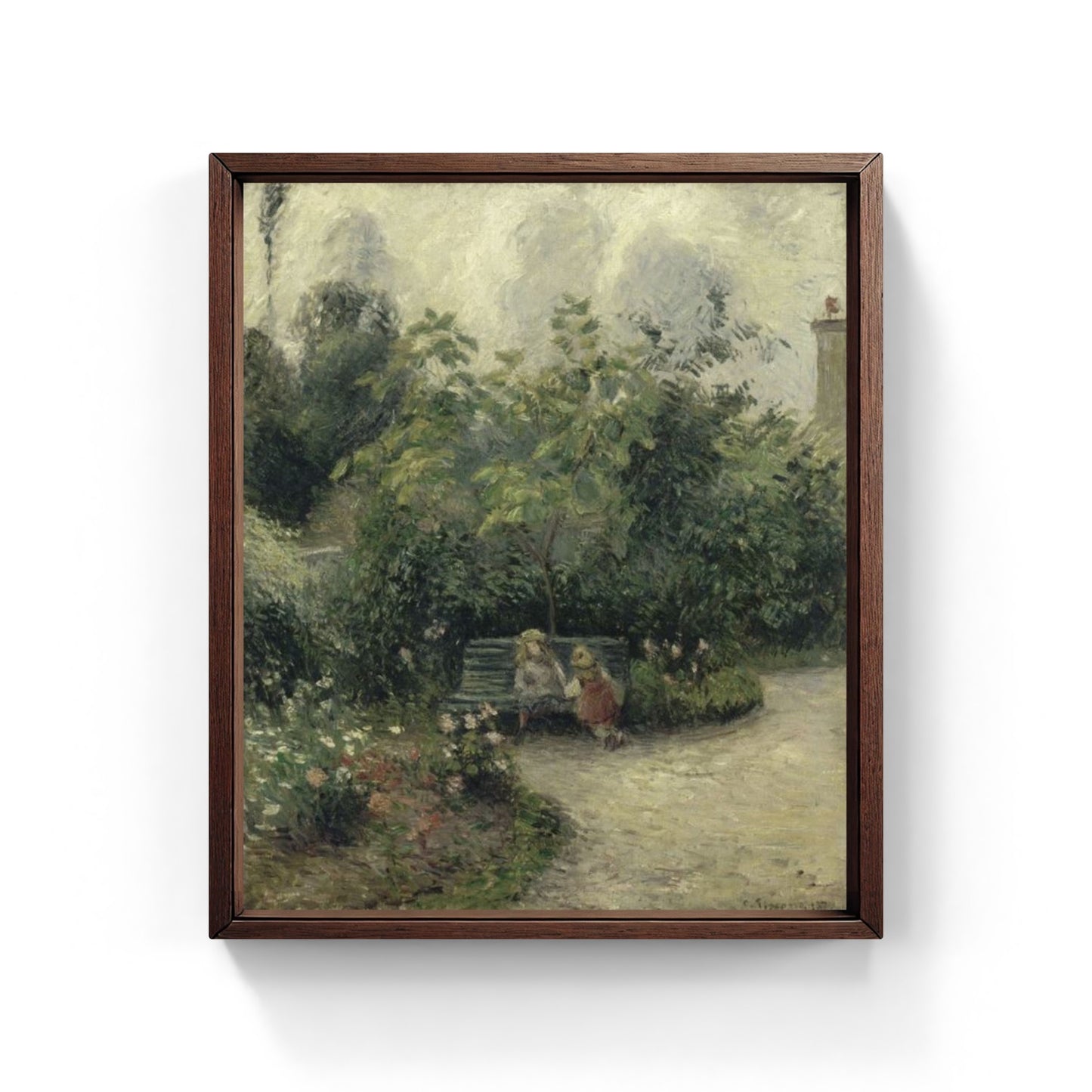 Angolo di giardino di Camille Pissarro