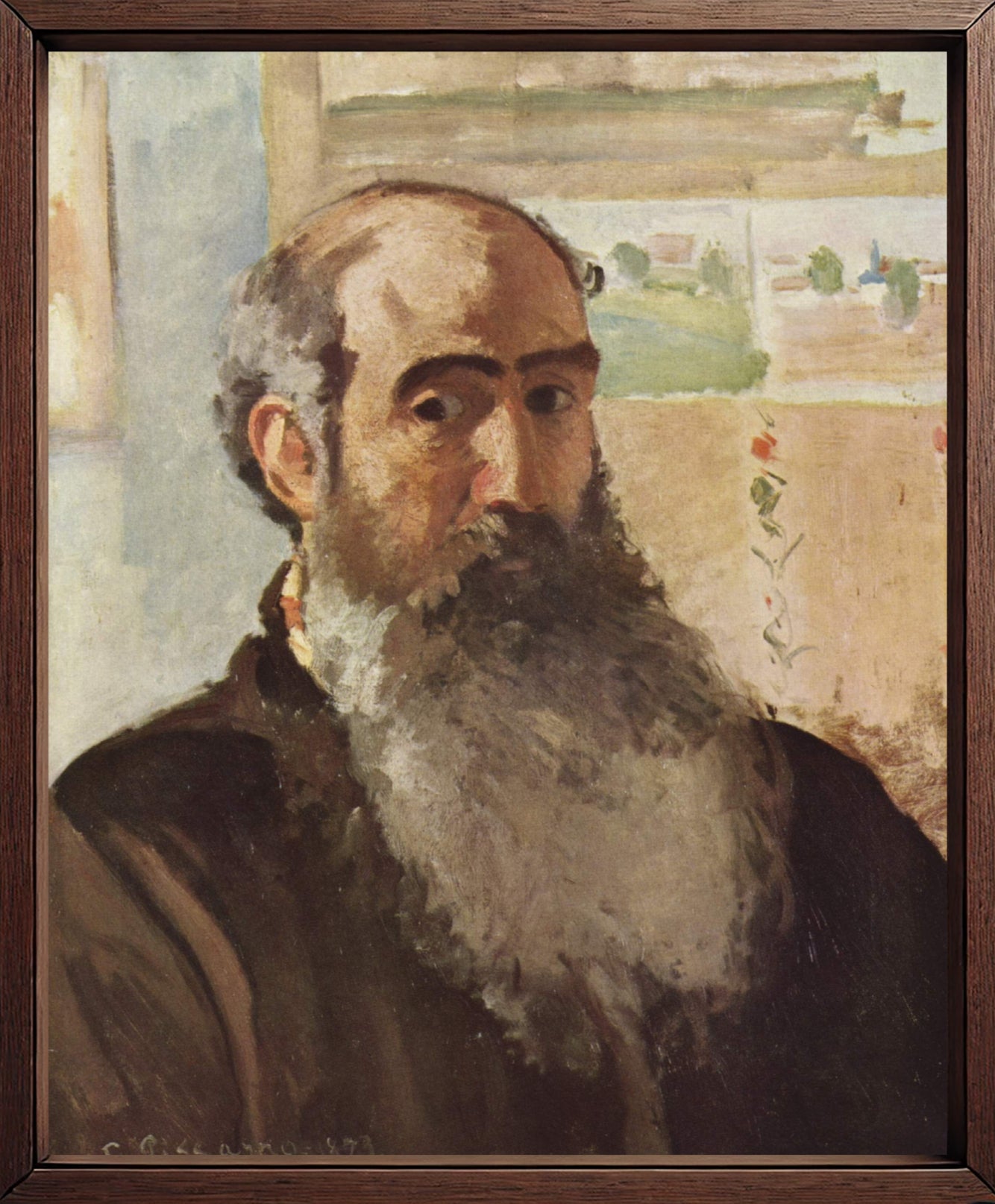 Autoritratto di Camille Pissarro