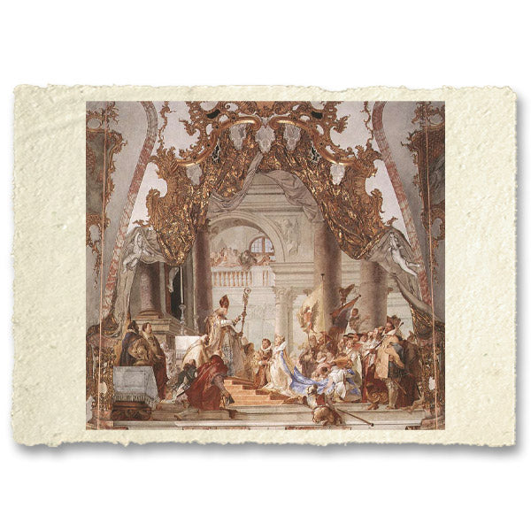 Matrimonio di Federico Barbarossa e Beatrice di Borgogna di Giambattista Tiepolo