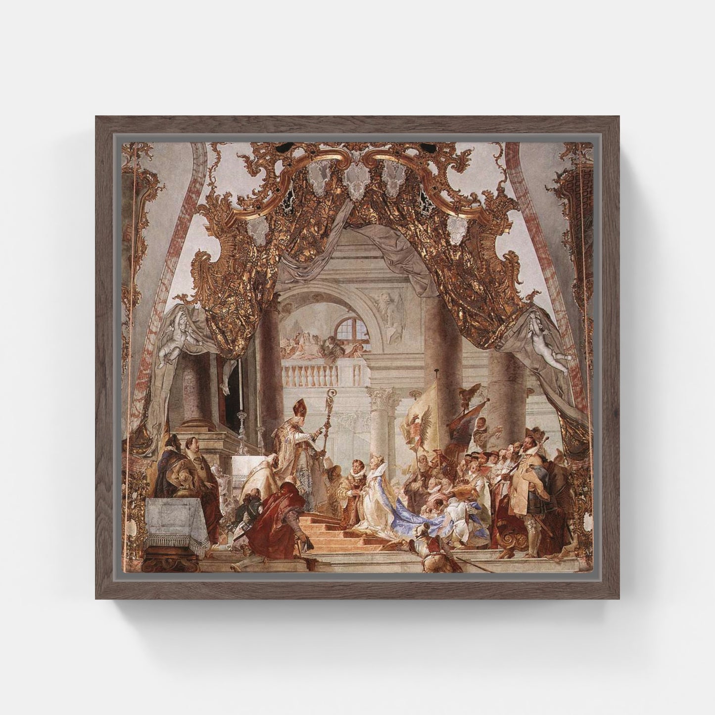 Marriage of Federico Barbarossa and Beatrice of Burgundy by Giambattista Tiepolo